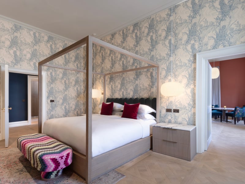 The Grand Suites are like private residence, featuring separate lounges, grand pianos or pool tables.