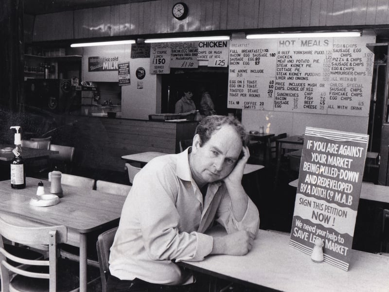 August 1985 and Frank Smith contemplates the closure of his cafe on George Street. It had served shoppers and market traders for more than 60 years and was one of the oldest in the city.