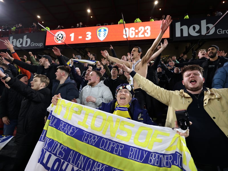 A huge clash between two promotion rivals that was not looking good for Leeds when Illan Meslier's own goal put the Blades ahead. The Whites, though, produced a brilliant response with goals form Junior Firpo, Ao Tanaka and Joel Piroe in the last 18 minutes sealed a massive 3-1 success.