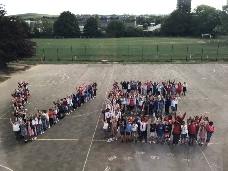 St Paul's Catholic Primary School has celebrated the 80th anniversary of VE Day. 