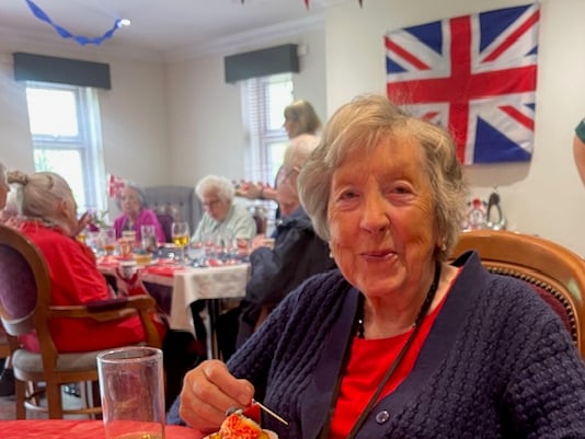 Staff and residents at Barchester’s The Fernes care home, in Fareham have been celebrating the 80th VE Day celebrations.