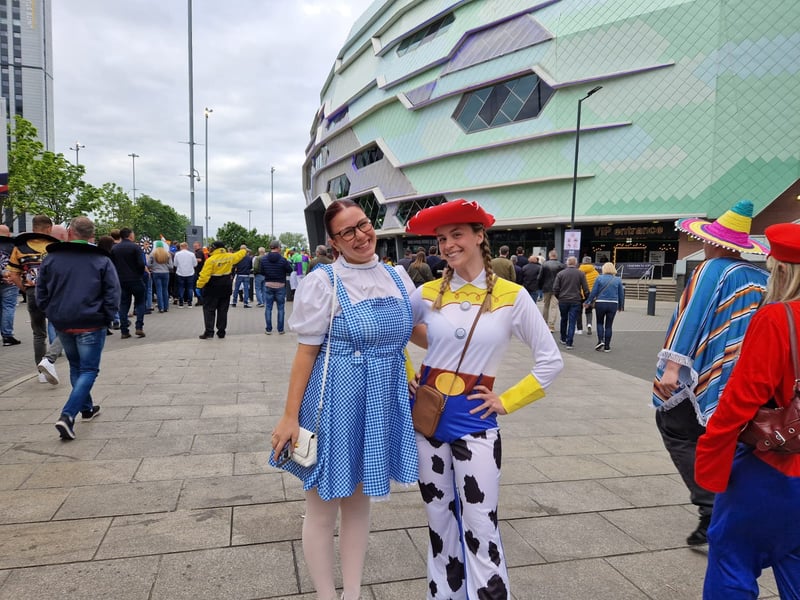Jessie from Toy Story and Dorothy from the Wizard Of Oz.