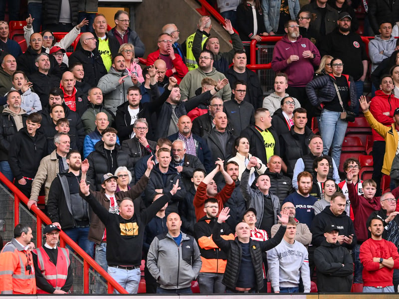 Sheffield United fan gallery v Bristol City (a)