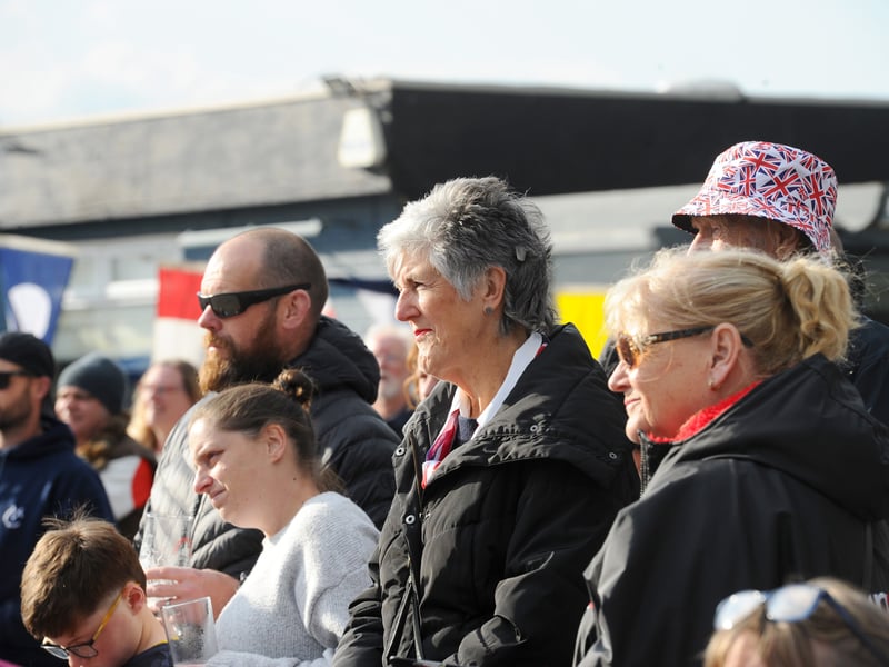 VE Day 80th anniversary commemorations took place at The Ferryboat Inn, Hayling Island. 

Picture: Sarah Standing (080525-6361) 