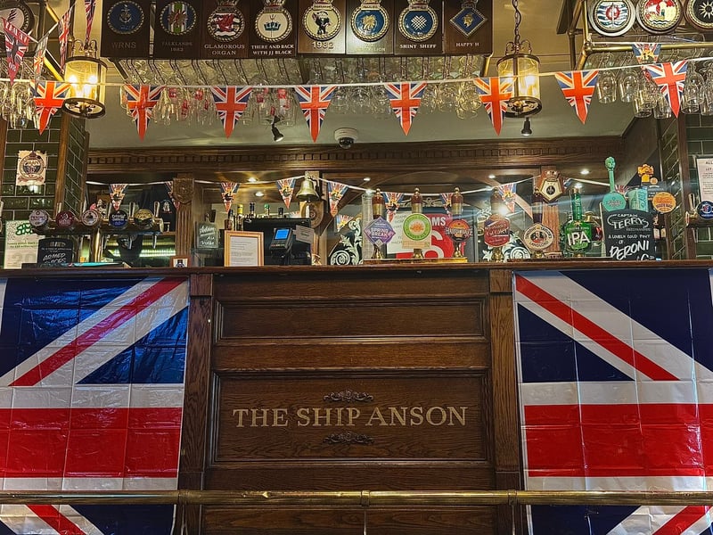 The Ship Anson welcomed veterans from HMS Tiger and HMS Ganges to celebrate VE Day 80. 