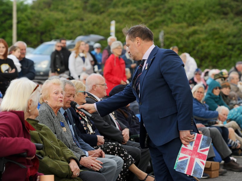 VE Day 80th anniversary commemorations took place at The Ferryboat Inn, Hayling Island. 

Picture: Sarah Standing (080525-6361) 