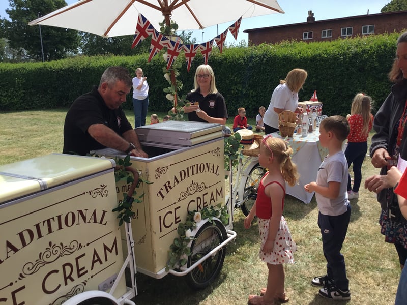 Ark Ayrton Primary Academy has celebrated VE Day with an afternoon tea-style lunch on the playground. During the day pupils also had a special VE Day assembly. 