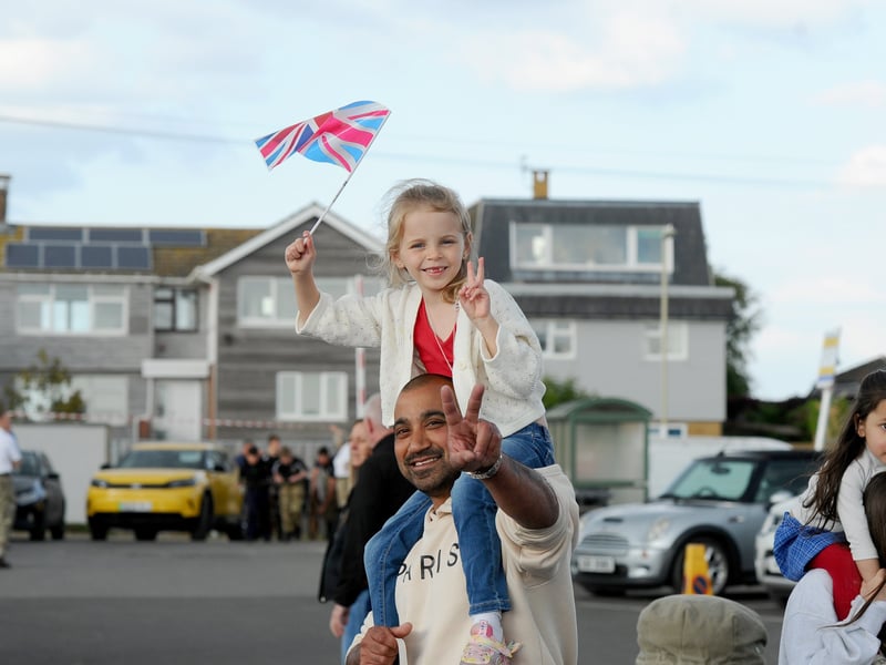 VE Day 80th anniversary commemorations took place at The Ferryboat Inn, Hayling Island. 

Picture: Sarah Standing (080525-6361) 