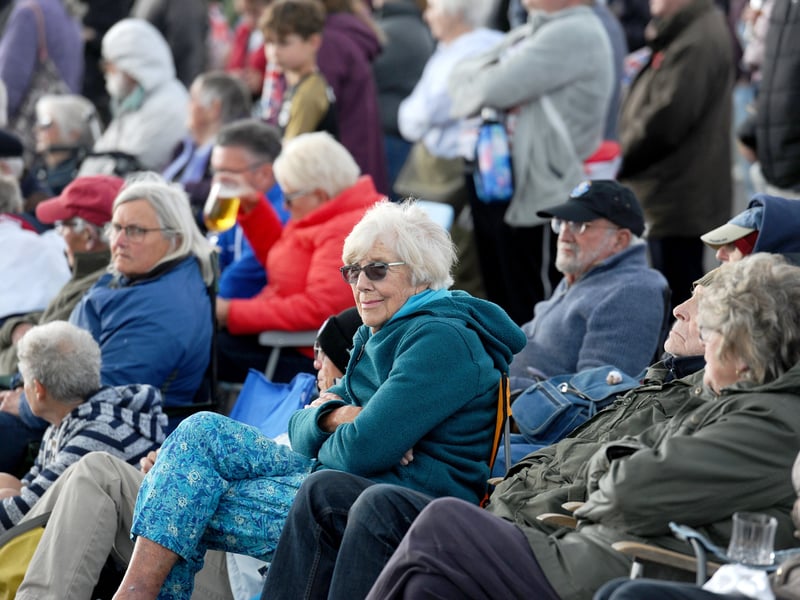 VE Day 80th anniversary commemorations took place at The Ferryboat Inn, Hayling Island. 

Picture: Sarah Standing (080525-6361) 