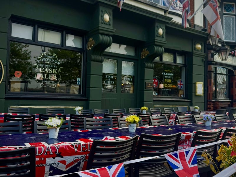 The Ship Anson welcomed veterans from HMS Tiger and HMS Ganges to celebrate VE Day 80. 