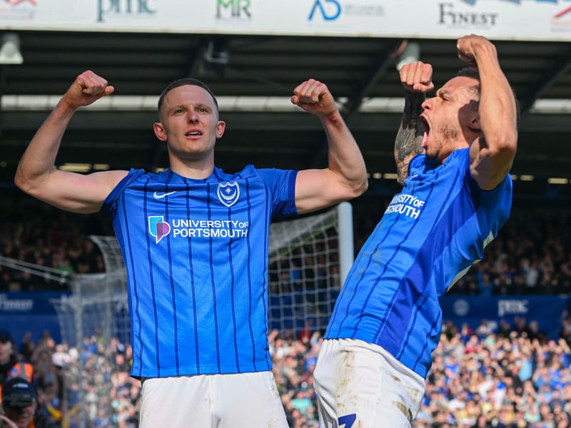 Colby Bishop and Josh Murphy celebrate against Leeds United