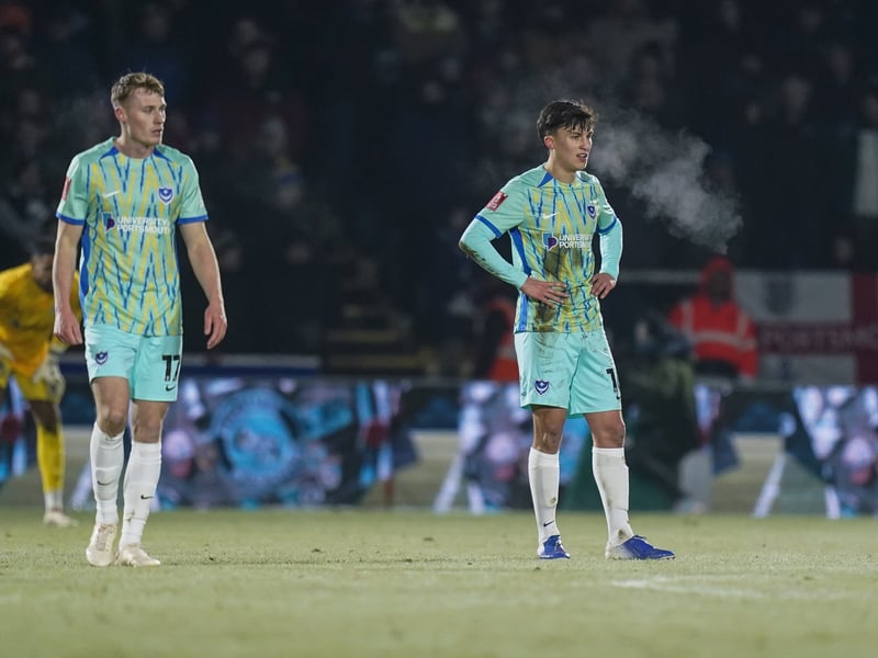 The temperature plummets to -5C in the FA Cup loss at Wycombe.