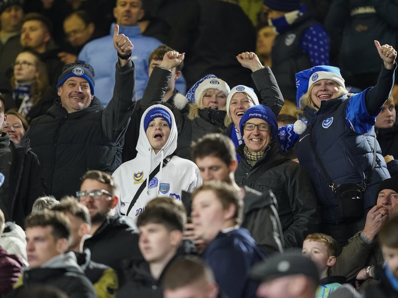 Although there was late defeat, there were plenty of smiles in the stands.
