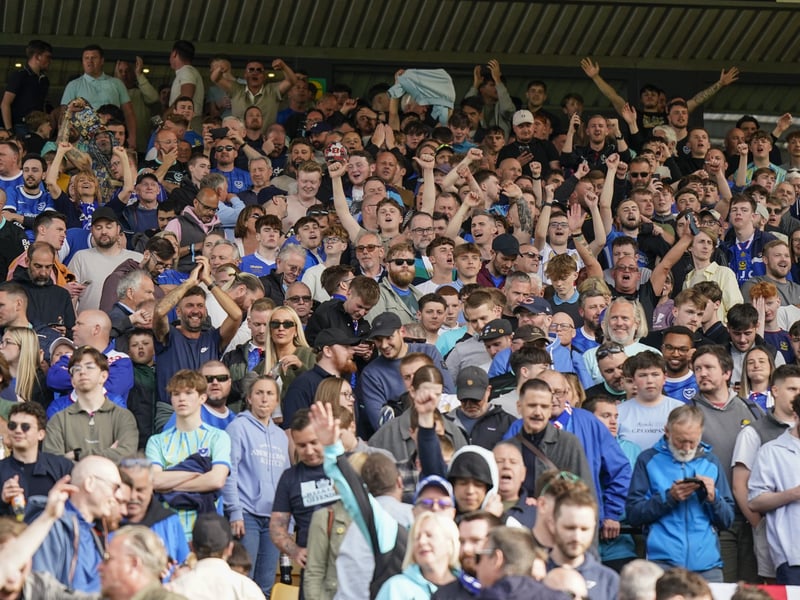 1,889 in the away end on Good Friday.