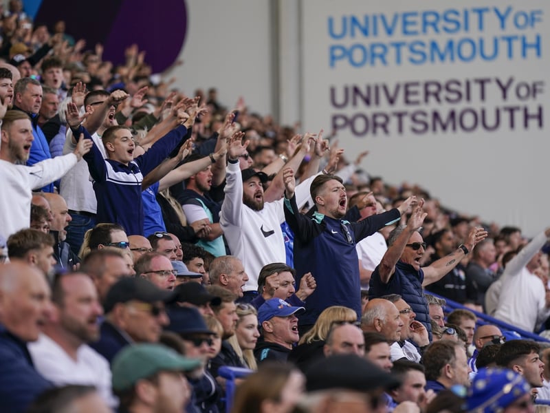 The 12th man against Derby last month.