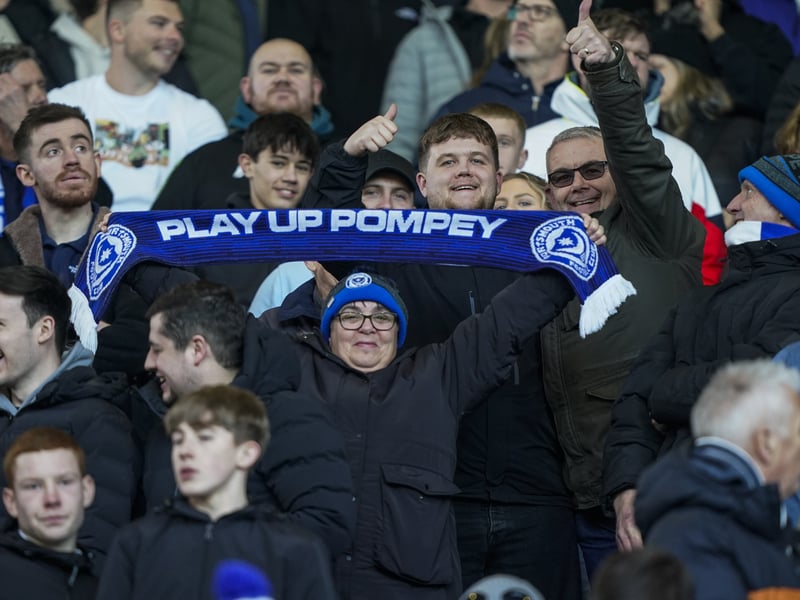 Although they fell to a 5-1 defeat, the travelling 2,492 fans made themselves loud and proud.