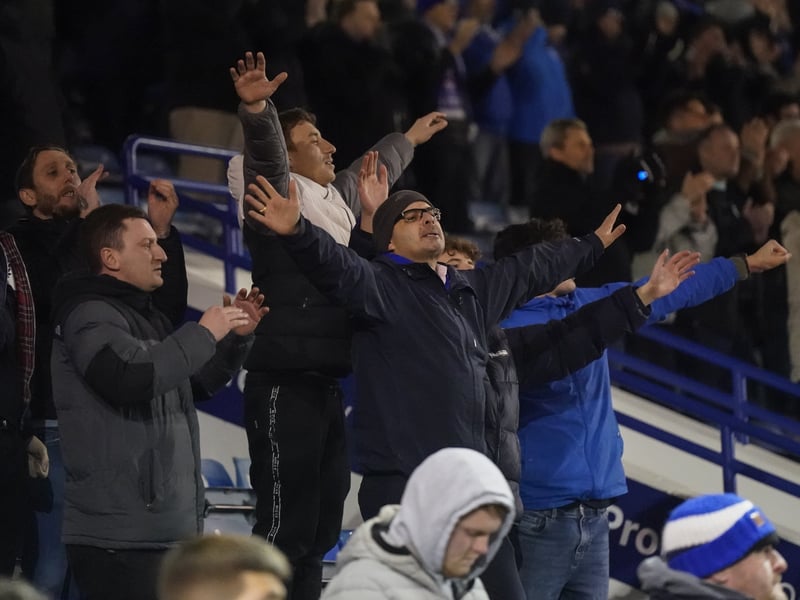 Bringing the side home against Cardiff.
