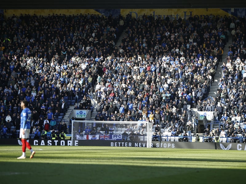 The largest away following of the campaign was the visit to Preston.