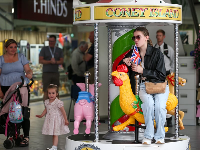 Families enjoyed the VE Day celebrations that took place in Havant town centre this weekend. 

Picture: Chris Moorhouse 
