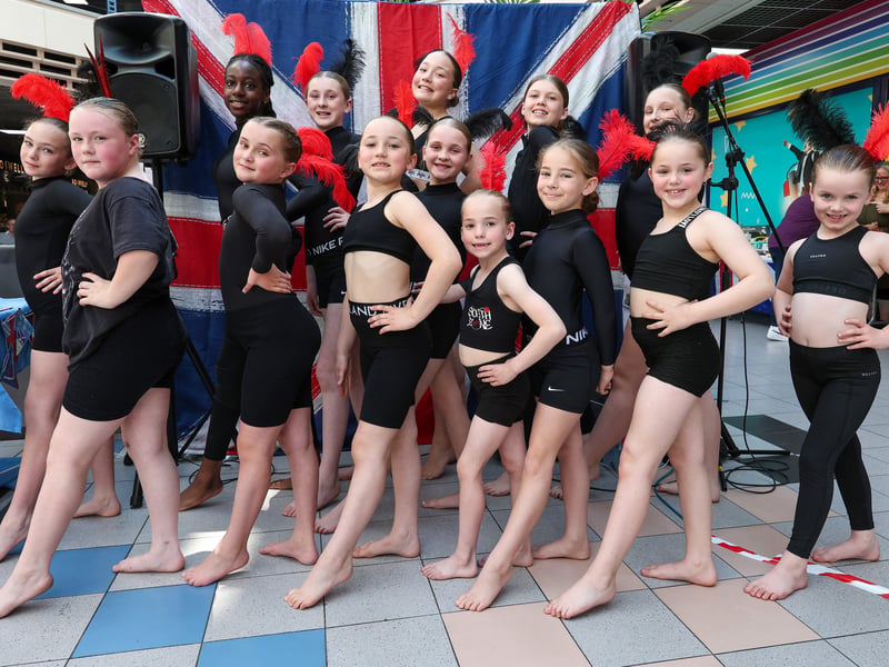Families enjoyed the VE Day celebrations that took place in Havant town centre this weekend. 

Pictured: South Zone Dance before their perfomance. 

Picture: Chris Moorhouse 