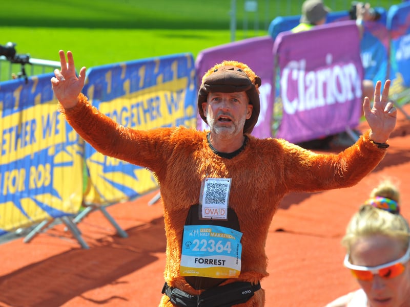 The route took runners through Woodhouse Moor, Adel, Bramhope, Pool in Wharfedale and Otley.