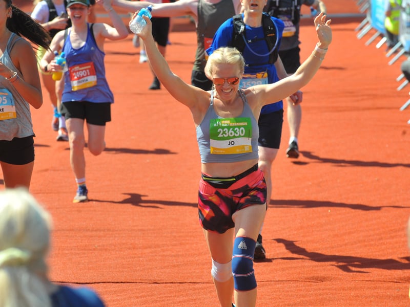Thousands set off this morning from 9am in the third annual running of the event.