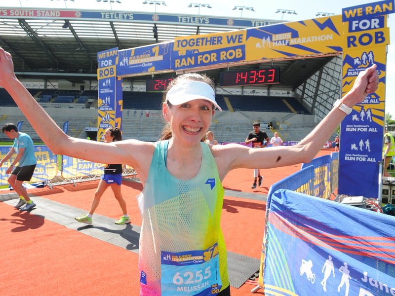 Melissah Gibson was the winner women's marathon.