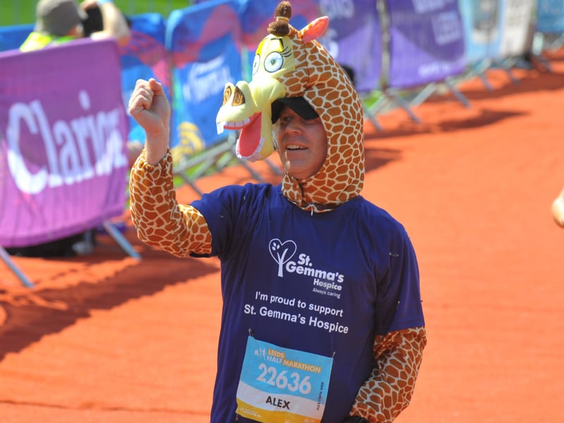 There were plenty of colourful costumes at this year's race.