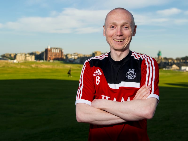 The former Manchester City midfielder was McInnes' first Dons signing and arrived from Dundee United after spells at Celtic and Middlesbrough. He spent three years at Pittodrie before returning to Tannadice in 2016.