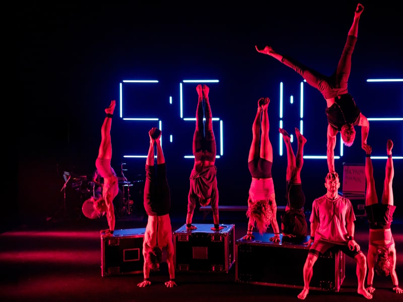 Gravity and Other Myths return with their international smash hit, Ten Thousand Hours, an ode to the countless hours of sweat and joy needed to achieve great things.
Assembly Hall, Main Hall: 31 July to 24 August, 6pm.