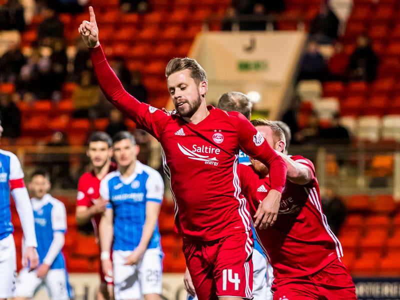 A popular signing with the Aberdeen fans after his brief but memorable stint with them back in 2011/12. The Iceland international had another single season spell in the North East where he was an important part of the side.