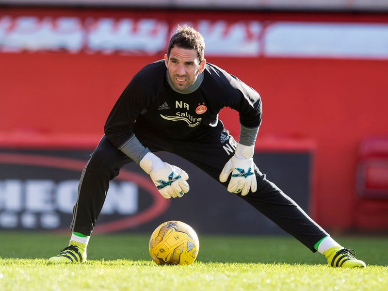 Arrived at Aberdeen after leaving Hearts in 2016 and spent one season there as back-up to Lewis before joining Livngston.