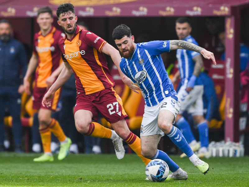 The utility player, capped four times by Northern Ireland, was snapped up on a free after leaving Motherwell and is still a part of the first team picture at Rugby Park.