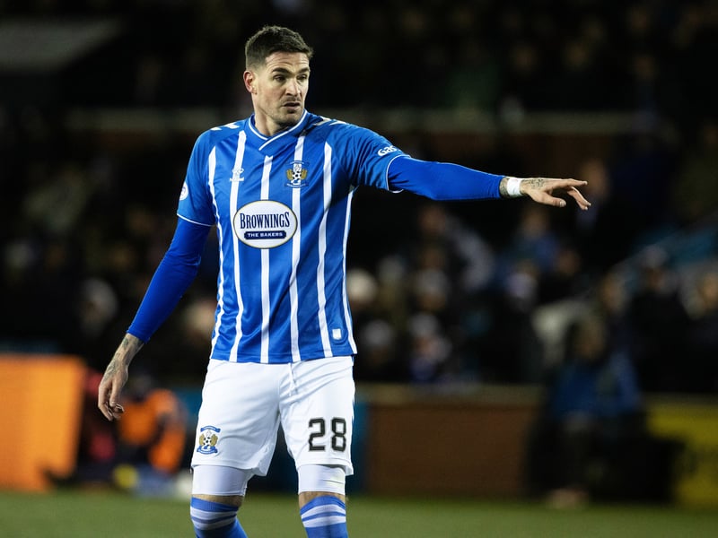 The veteran striker had left Killie in 2021 but came back to help them secure the Championship title and earned a contract extension before leaving the following year for Linfield.