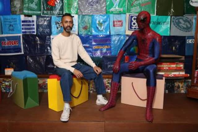 Come As You Really Are award-winning artist and Spider-Man enthusiast Hetain Patel