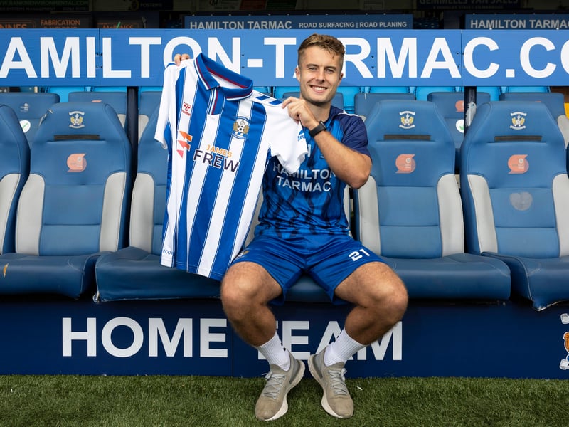 The former Rangers striker arrived on loan from Barnsley for the 2023/24 seasons but didn't make much of an impact with no league goals in 14 appearances. He has since had further loan spells at Morecambe, Barrow and Oldham Athletic.