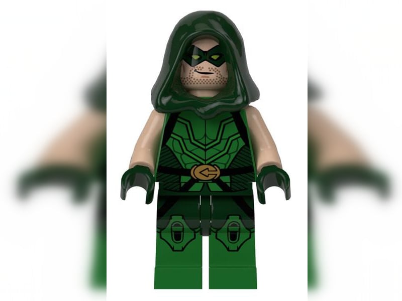 This rare LEGO DC Comics Green Arrow minifigure sh138 was available exclusively at San Diego Comic-Con 2013. It depicts the DC Comics character Oliver Queen, a billionaire and expert archer whose crime-fighting alter-ego is the Green Arrow. The minifigure is worth an estimated £1,422.00, according to BrickEconomy.com.
