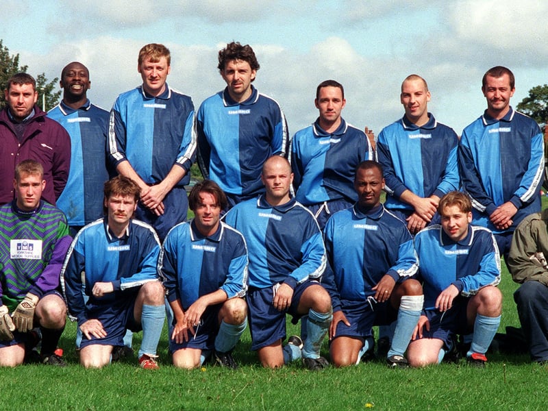 Woodhouse Gunners of the Leeds Sunday League Senior Division A pictured in December 1998. Back row, from left, are Andy Murdock, Alan Fogal, manager, Don Lynch, Brian Asquith, Phil Gomersal, Gerald Mooney, Steve Robinson, Phil Stainforth and Paul Jennings. Front row, from left, are Jason Logan, John Smith, Andy Jennings, Steve Megson, Ricky Ashby, Colin Robinson and Gary Kay.