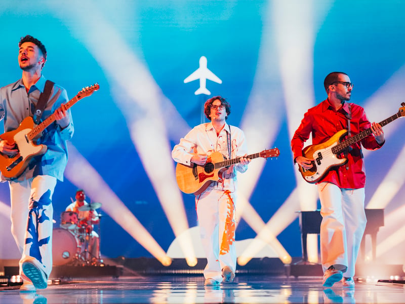 Indie pop band NAPA are representing Portugal during the 2025 Eurovision final with their song Deslocado which has odds of 225/1 to win. 