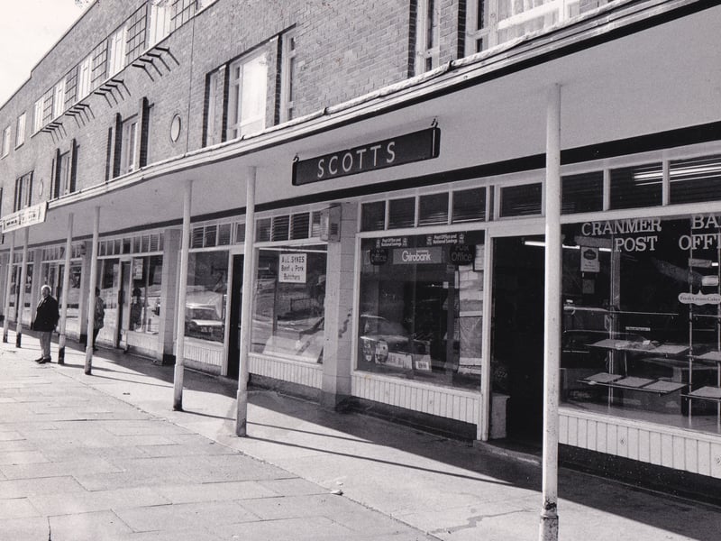 Cramner Bank Post Office was the scene of an armed robbery in September 1986.