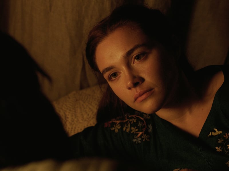'Outlaw King' is a historical drama that seens Florence Pugh play Elizabeth de Burgh, the second wife and only queen consort of Robert the Bruce. Chris Pine takes on the role of the king of Scotland, with the story following the Scottish Wars of Independence between 1304 and 1307. It has a Tomatometer rating of 63 per cent.
