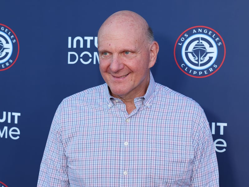 Another Microsoft billionare, Steve Ballmer ran the computer company from 2000-2014. The LA Clippers basketball team owner has a net worth of around $130.4 billion.