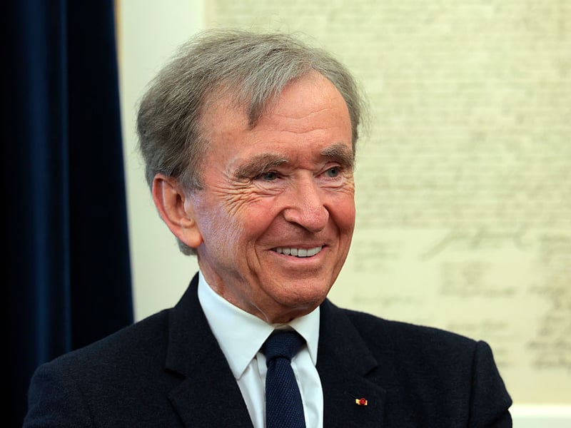 As recently as last year French luxury goods titan Bernard Arnault topped the world billionaires ranking but he's now dropped to sixth, with wealth of 'just' $156.9 billion. His money comes from the conglomerate LVMH which owns a host of global brands like Louis Vuitton and Sephora.