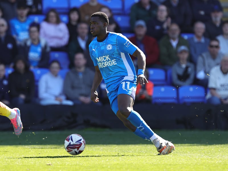 The winger is set to leave London Road this summer and has been tipped with a move to Birmingham City. 