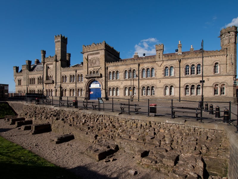 Bury Castle was a medieval manor house with a moat and a central tower house. The excavated site now forms part of Castle Square and you can still visit the remains.