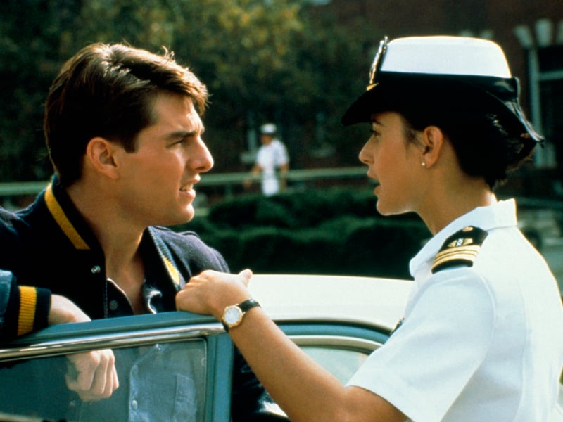 Tom Cruise was part of a starry ensemble cast in Rob Reiner's 'A Few Good Men', acting alongside Jack Nicholson, Demi Moore, Kevin Bacon, Kevin Pollak, Cuba Gooding Jr. and Kiefer Sutherland. Cruise plays a young lawyer tasked with defending two Marines accused of murdering a colleague. It's been reviewed positively by 84 per cent of critics.
