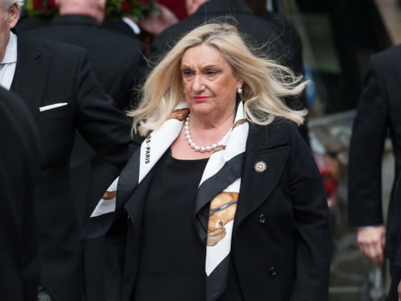 Up a place from 2024 are Lady Philomena Clark and family - the owners of motor industry giant Arnold Clark. They are now estimated to be worth £1.656 billion, up by £75 million on last year. Lady Philomena inherited the company in 2017 from her husband Sir John Arnold Clark who opened his first showroom in Glasgow in 1954 and grew it into the UK's first billionaire-pound car dealership.
