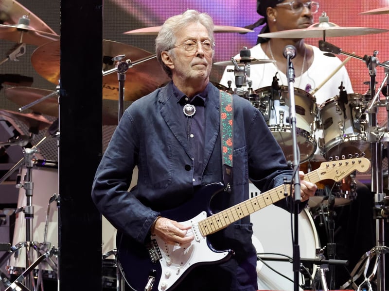 Starting out in a string of bands - including The Yardbirds, Cream and Blind Faith - before enjoying a successful solo career, Eric Clapton has received a CBE, 18 Grammy Awards and is the only three-time inductee to the Rock and Roll Hall of Fame. Along the way he's also managed to earn approximately $450 million. 