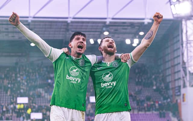 How would Hibs' starting XI look next season if the latest transfers surrounding Easter Road are accurate? Cr: SNS Group.
