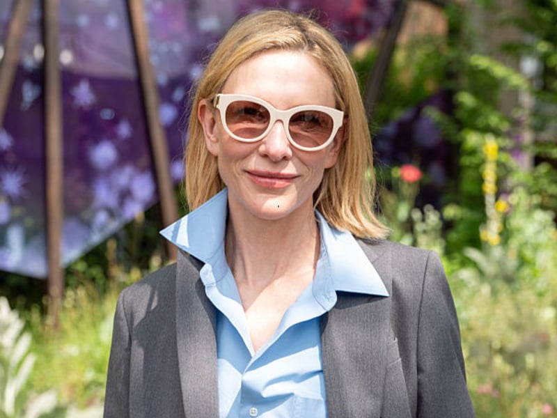 Cate Blanchett at the RHS Chelsea Flower Show on Monday, May 19.